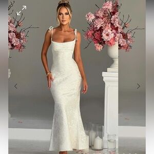 Babyboo WHITNEY MAXI DRESS - IVORY